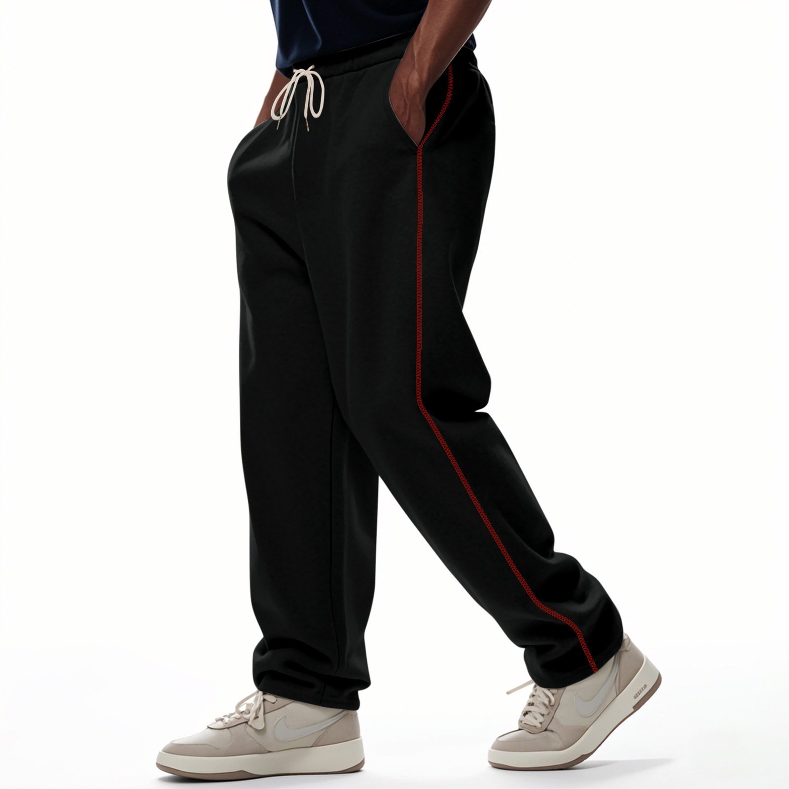 Men's Wear-resistant Heavy Terry Loose Sports Casual Pants - Image 10