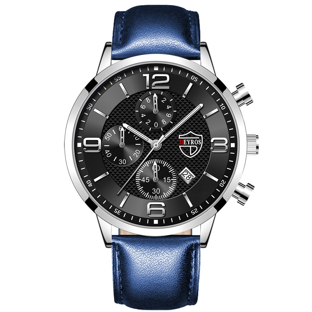 Men's Fashion Simple Calendar Luminous Quartz Watch - Image 6