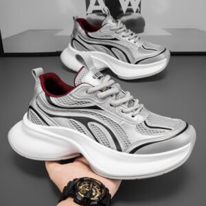 Retro Mens Running Shoes Comfortable And Breathable Casual Sportswear