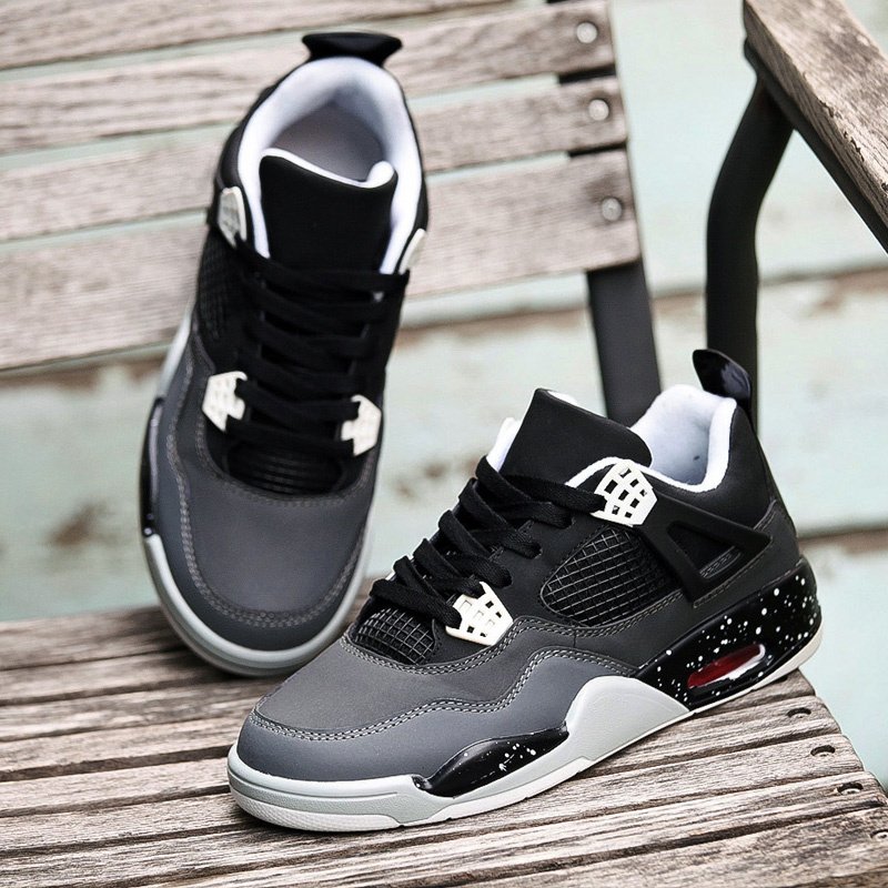 Men's Air Cushion Shoes, Dianmu Sneakers, Niche Sports Shoes For Men, Ins Trendy Footwear, Spring Versatile Yellow Thick Sole Basketball Skate Shoes - Image 5