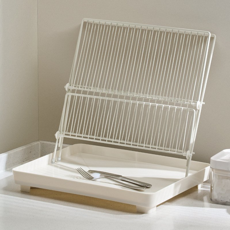 Household Folding Kitchen Dish Draining Rack - Image 4