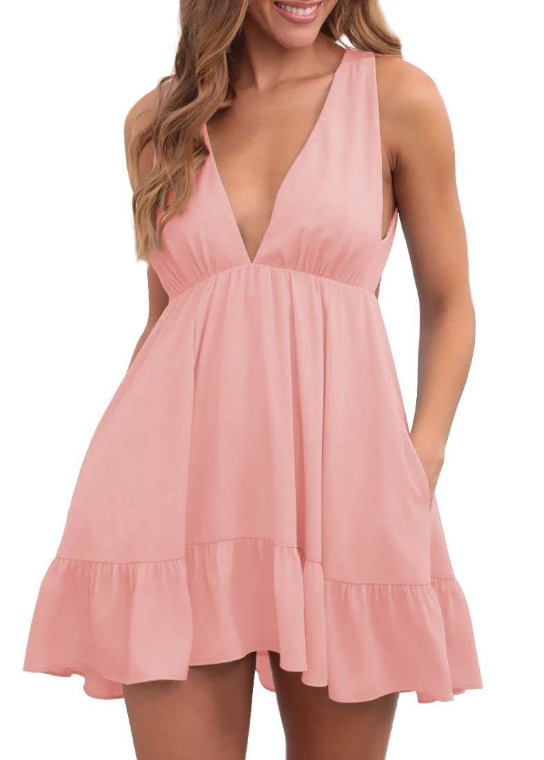 Backless Sleeveless Sling Dress Women - Image 6