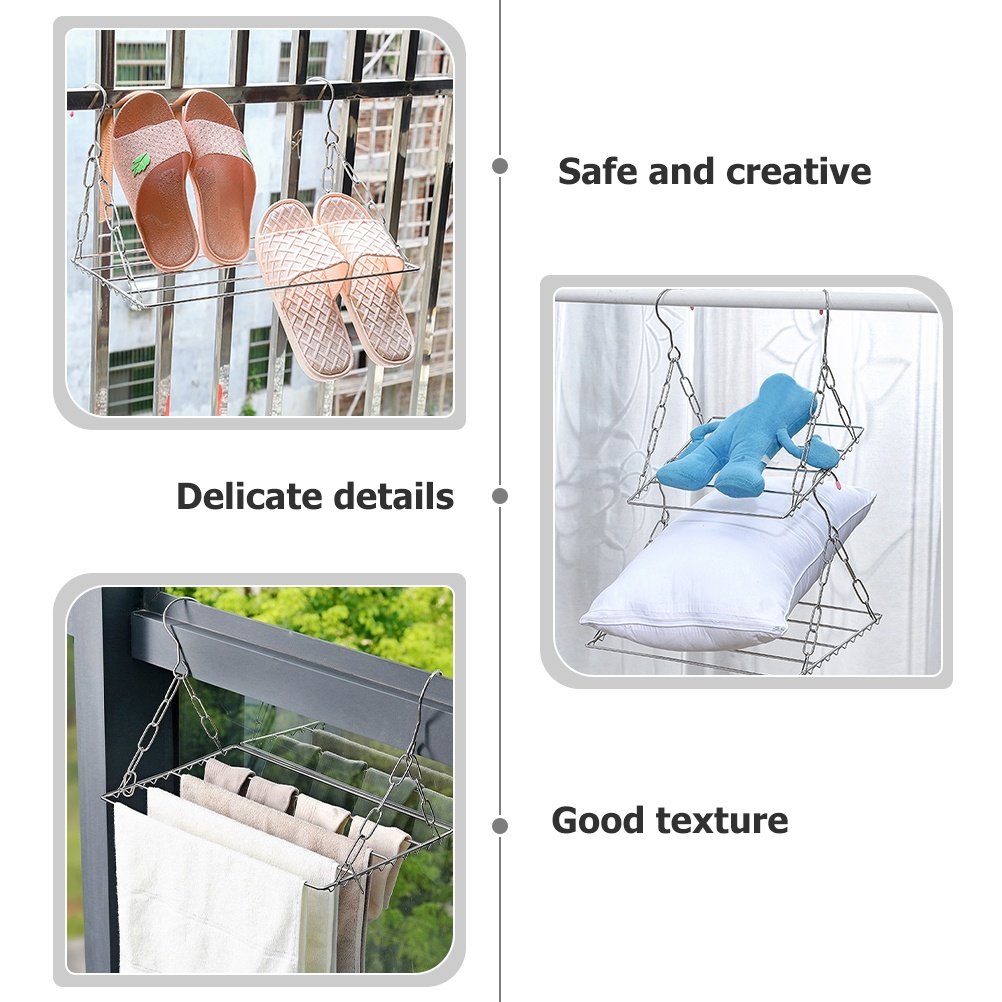 Multi-purpose Bold Stainless Steel Drying Rack - Image 3