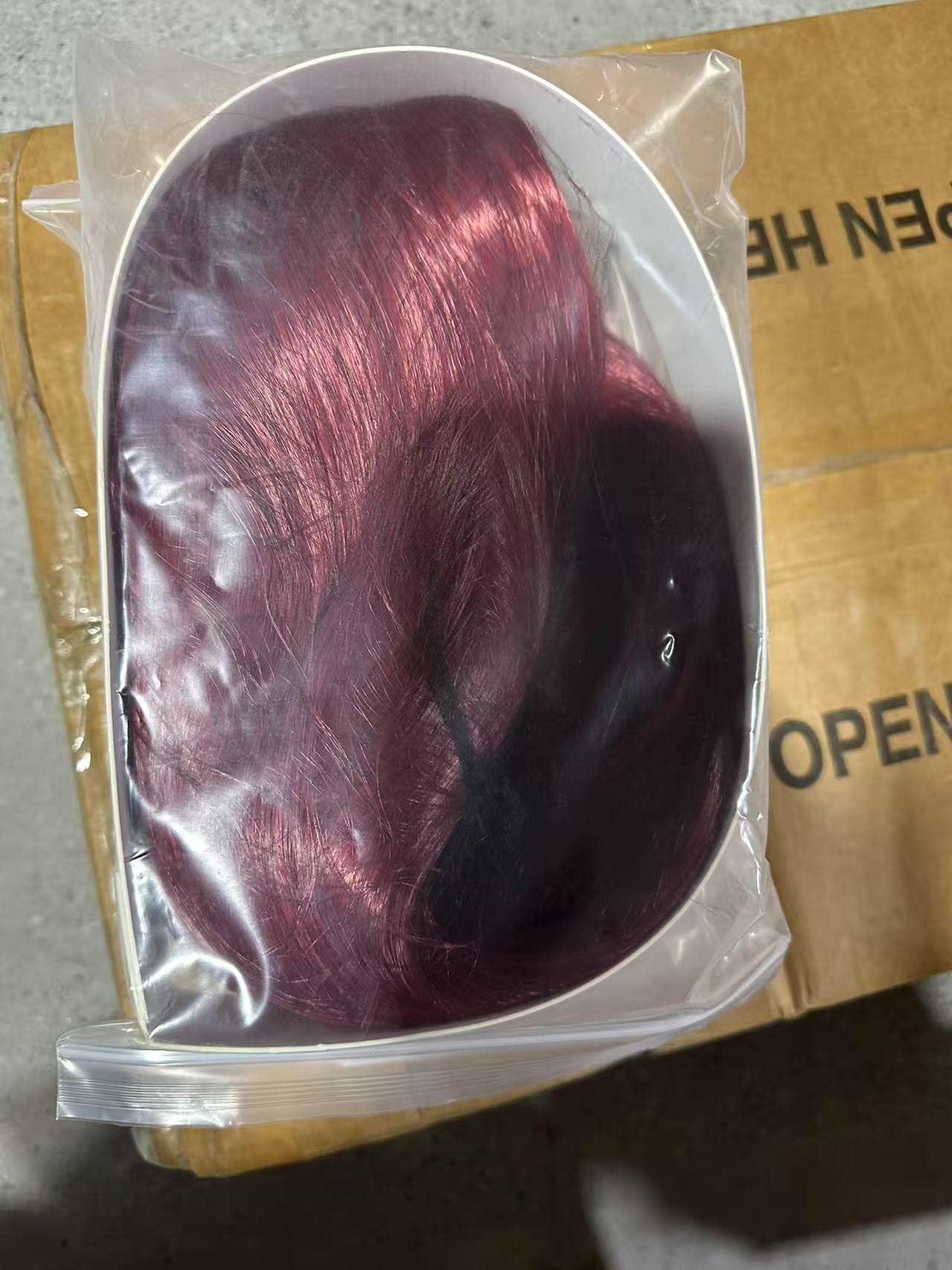 Front Lace Wig Women's Medium Short Straight Hair - Image 5