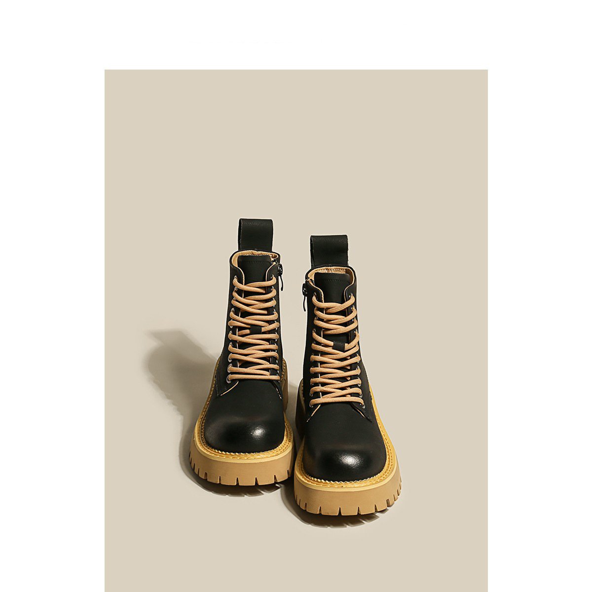 Martin Boots British Style Thick Bottom Increased - Image 4