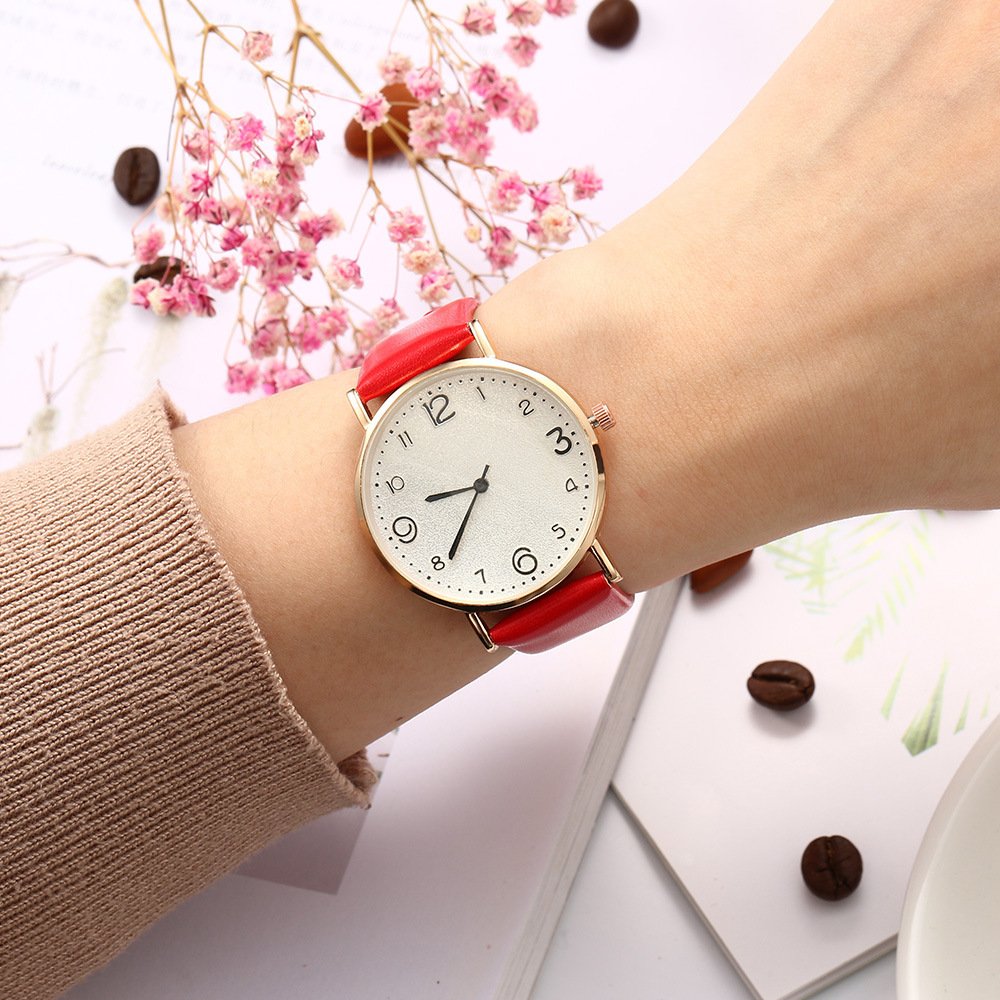 Leather Watch Quartz Watch - Image 5