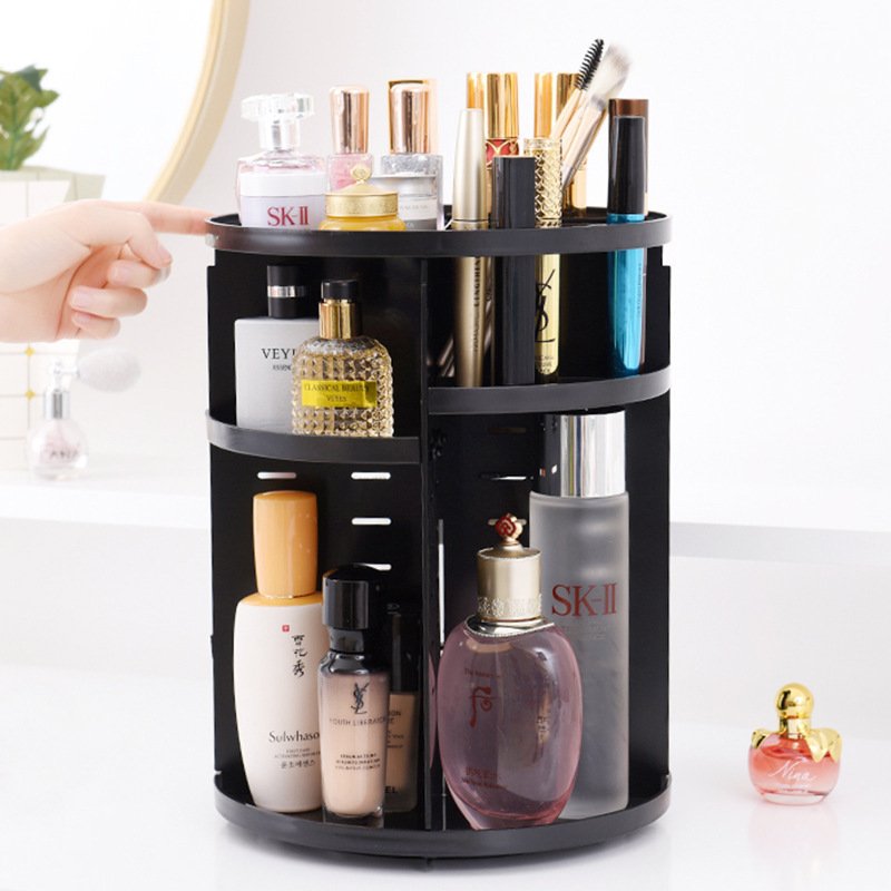 Plastic PS Transparent Solid Color Skin Care Products Eyebrow Pencil Lipstick Organizer - Image 2