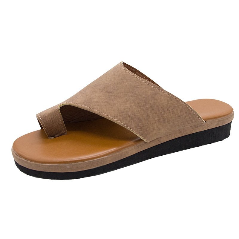 Women PU Leather Shoes Comfy Platform Flat Sole Ladies Casual Soft - Image 3