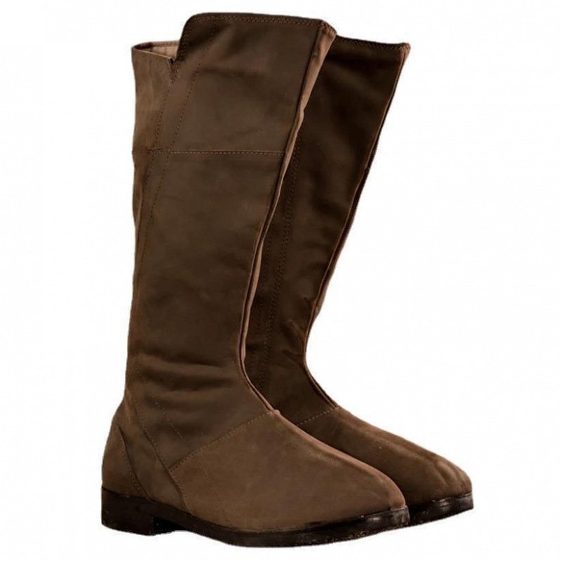 New Mens Round-toe Mid-calf Boots - Image 3