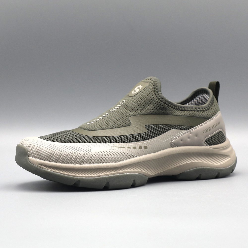 Mens Soft-Soled Non-Slip Waterproof Outdoor Hiking Casual Shoes - Image 5