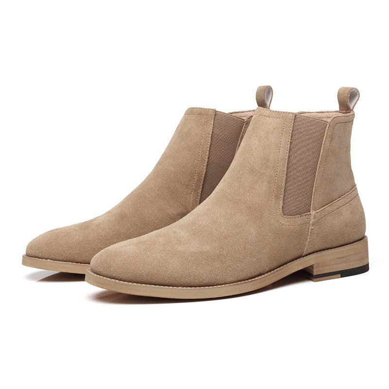British short boots frosted suede men's boots - Image 2