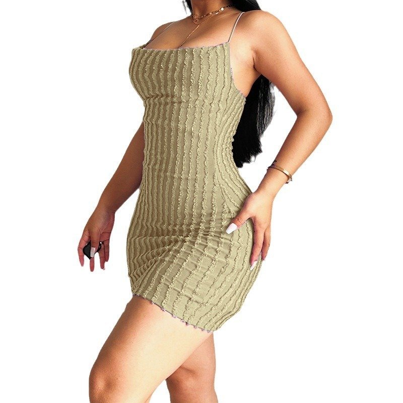 Summer New Hot Girl Slim-fit Hip-wrapped Short Dress Women - Image 7