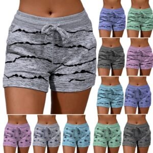 Shorts Yoga Pants Casual Sports Tight Waist Stretch Shorts