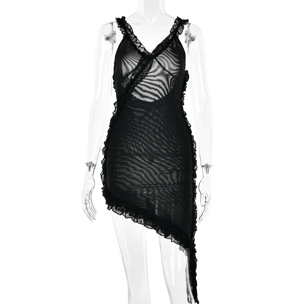 V-neck Strap Women's Fashion Dress - Image 6