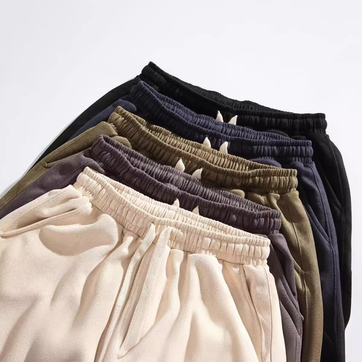 Summer Thin Suede Casual Shorts For Men - Image 4