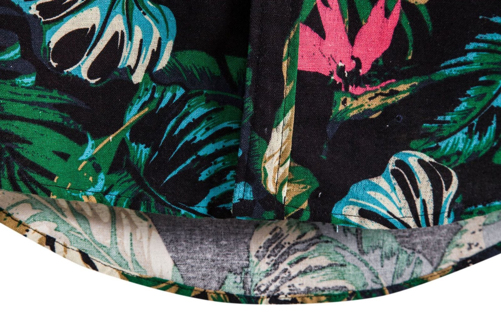 Printed Long Sleeve Shirt Men's Lapel Shirt - Image 2