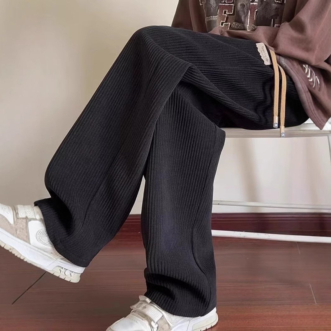 American Style Loose Corduroy Casual Pants Men - Image 3