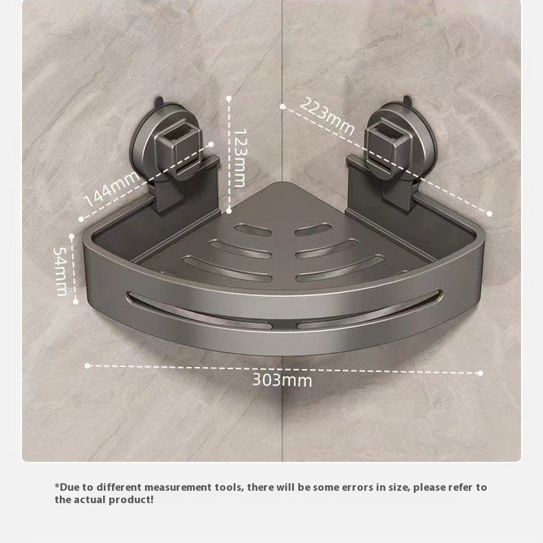 Bathroom Triangle Storage Rack Punch-free - Image 2