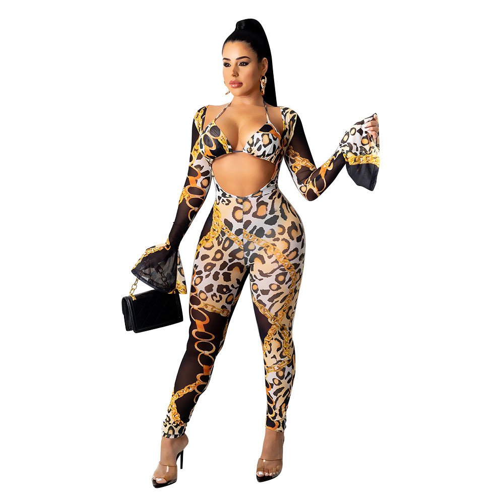 Digital Printed Two-piece Suit Female - Image 2