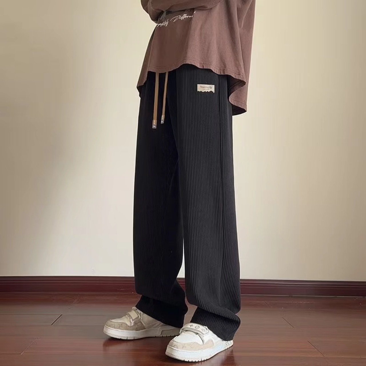 American Style Loose Corduroy Casual Pants Men - Image 5