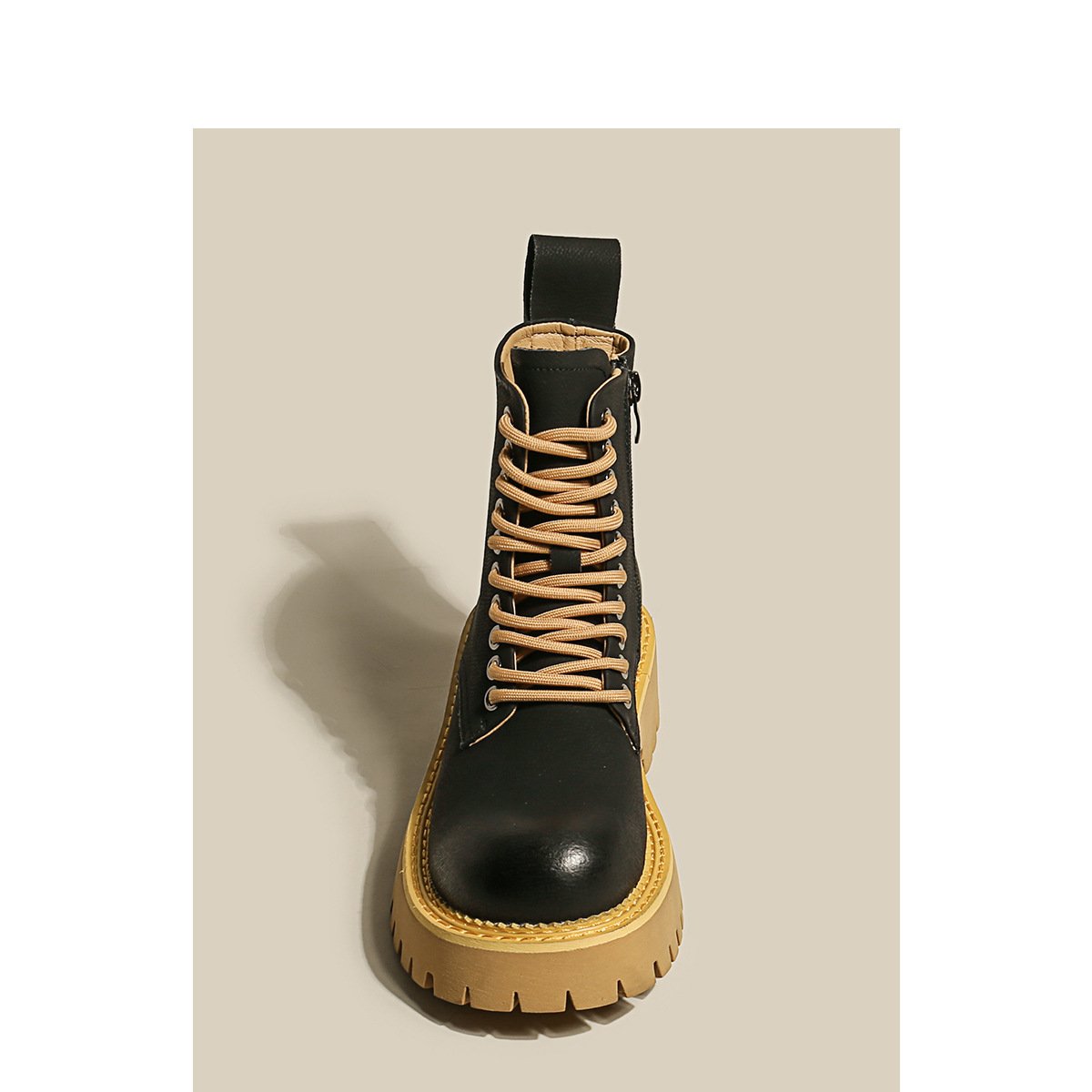 Martin Boots British Style Thick Bottom Increased - Image 5