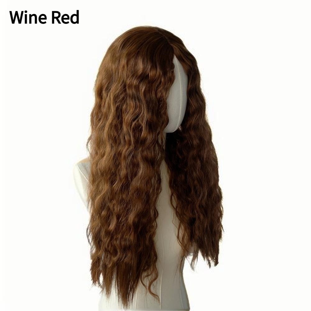 Women's Curly Synthetic Corn Long Wig - Image 4