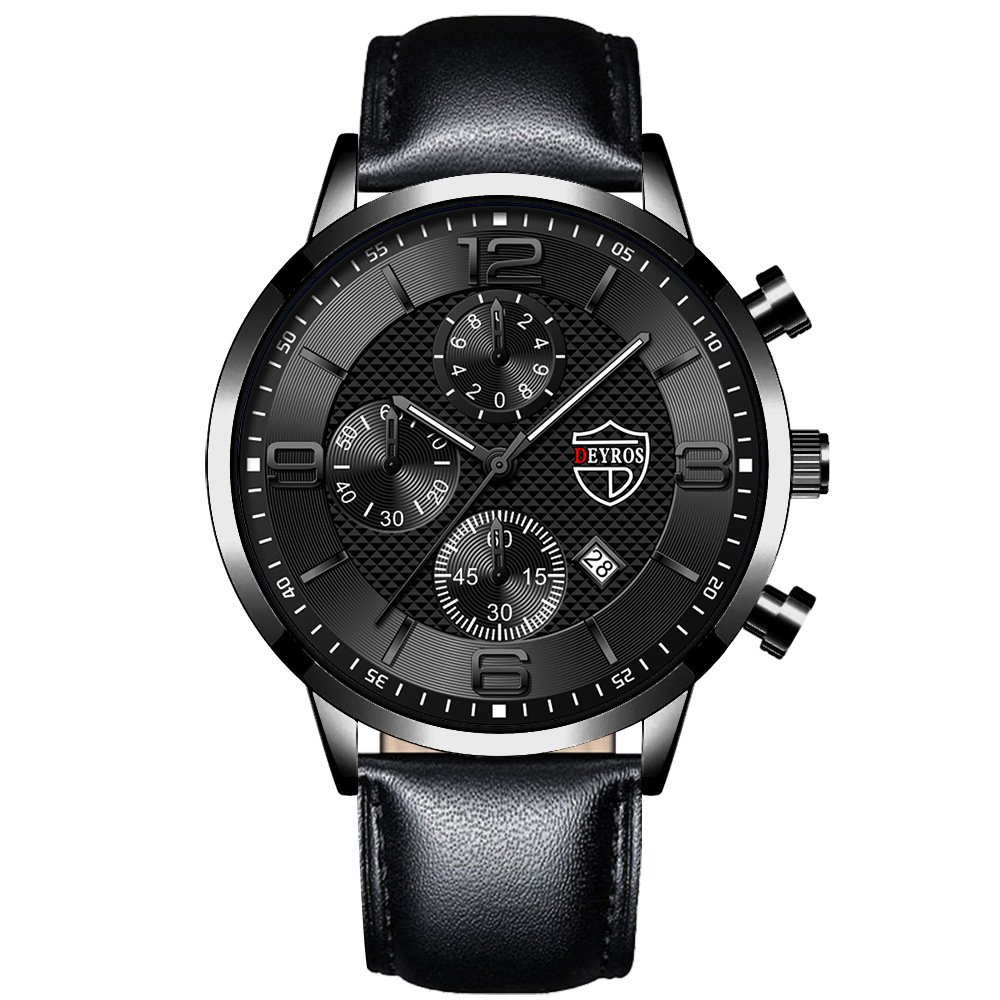 Men's Fashion Simple Calendar Luminous Quartz Watch - Image 3