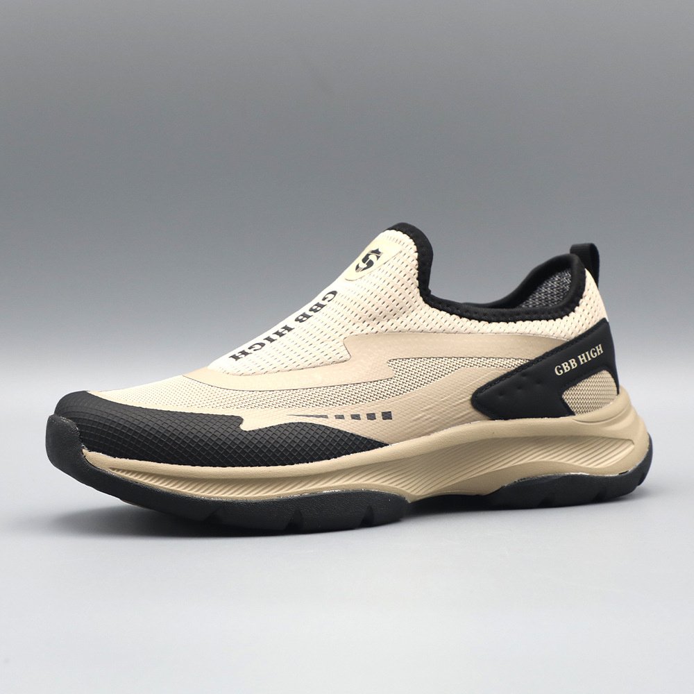 Mens Soft-Soled Non-Slip Waterproof Outdoor Hiking Casual Shoes - Image 6