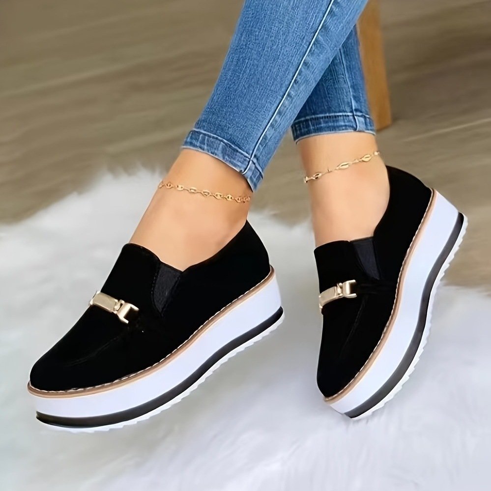 Fashion Platform Casual Muffin Bottom Shoes Women - Image 4