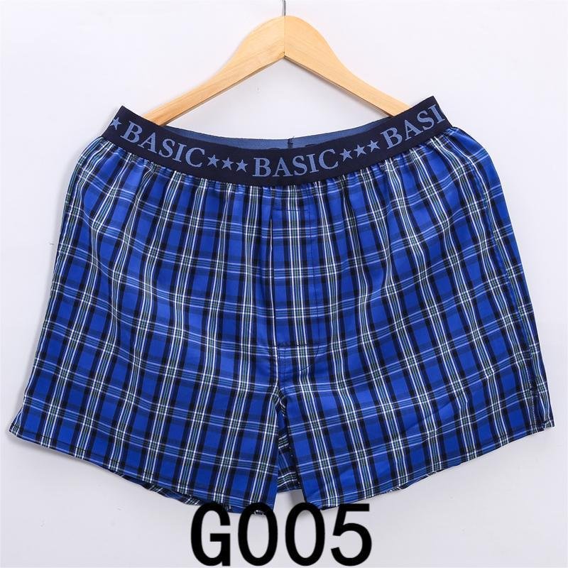 Brocade Cotton Arrow Pants Plaid Loose Casual Pajama Pants Men - Image 8