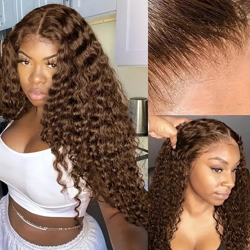 European And American-style Fashionable Lace-front Wig - Image 3