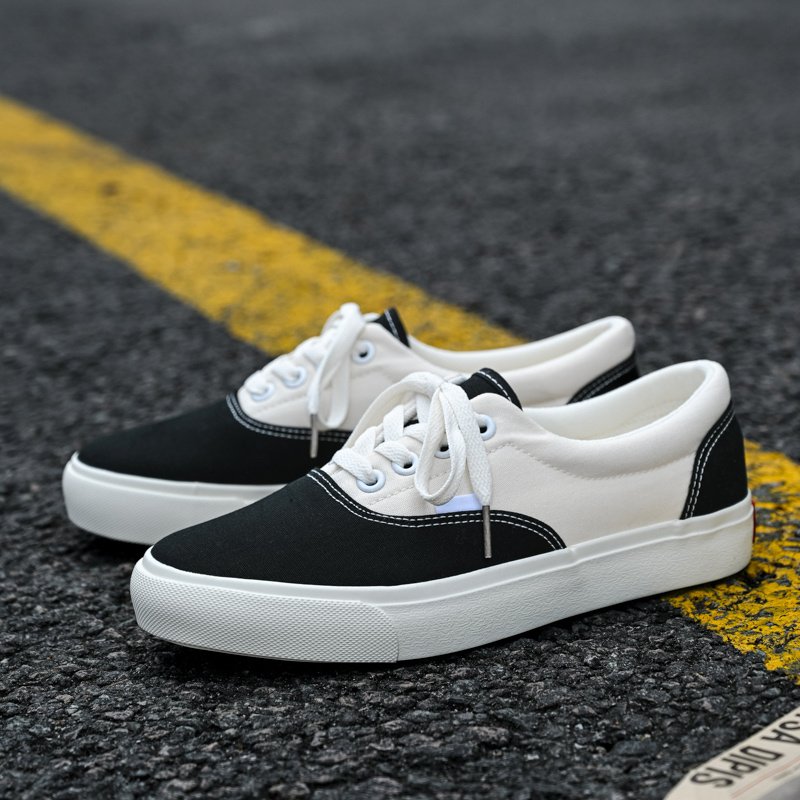 New Summer Low-Top Canvas Shoes, Vintage Couple Skate Sneakers For Men - Image 5
