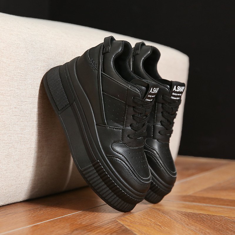 Chunky-soled Casual Shoes For Short Women That Add Height - Image 5