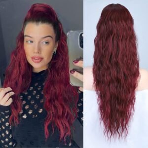 Drawstring Ponytail Water Ripple Wig