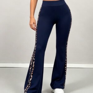 Stylish Sporty-casual Wide-leg Pants For Women