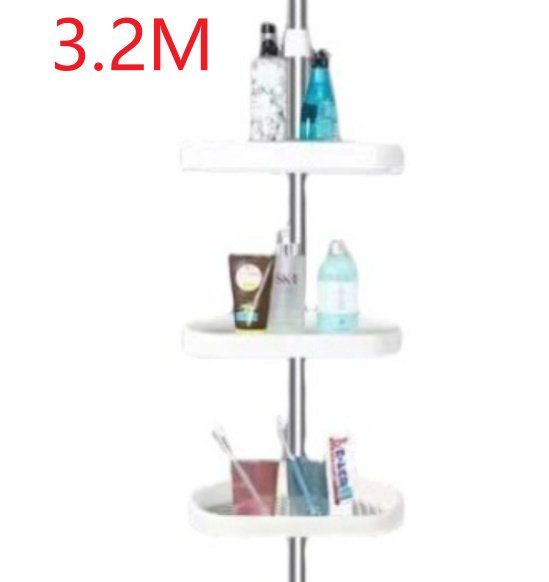 Bathroom Storage Rack Punch Free Telescoping - Image 3