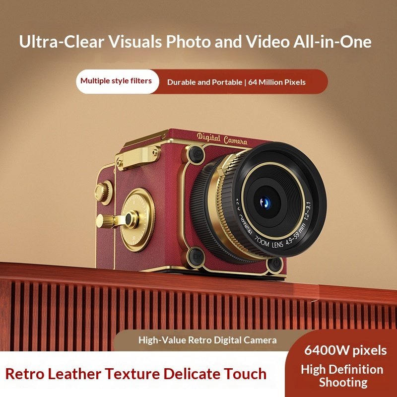 Ultra-clear Flip-screen Compact Camera Digital - Image 4