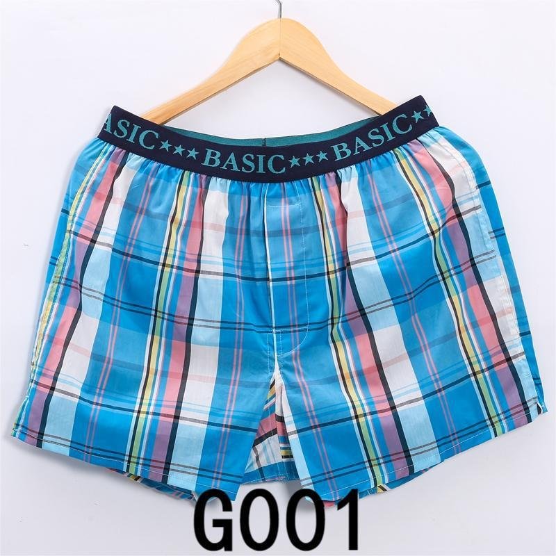 Brocade Cotton Arrow Pants Plaid Loose Casual Pajama Pants Men - Image 7
