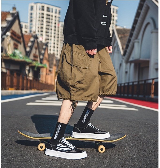 Men's All-match Low Top Canvas Shoes Platform Sneakers - Image 6