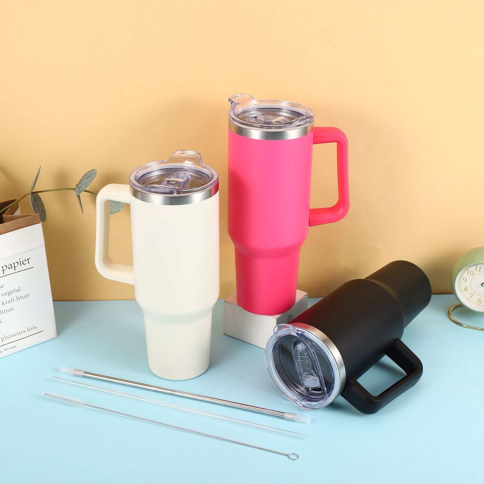 Stainless Steel Large Capacity 40oz Cup - Image 9