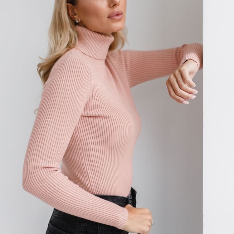 Turtleneck Sweaters Bottoming Shirt European And American - Image 9