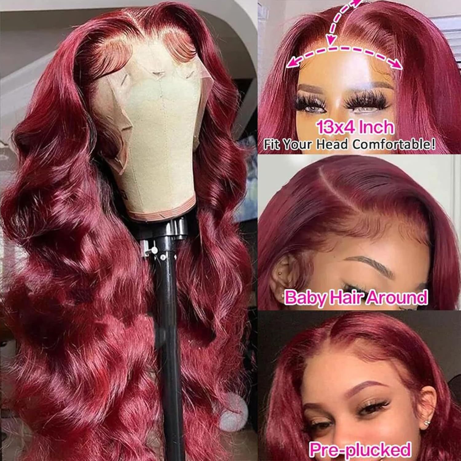 Women's Big Wave Long Roll Synthetic Wigs - Image 5