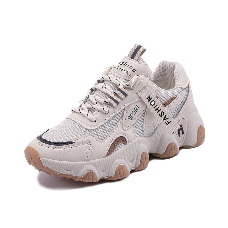 Breathable Sneakers With Thick Insoles For Women Students Running - Image 2