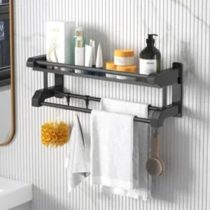 Bathroom Rack Free Punch Stainless Steel Towel