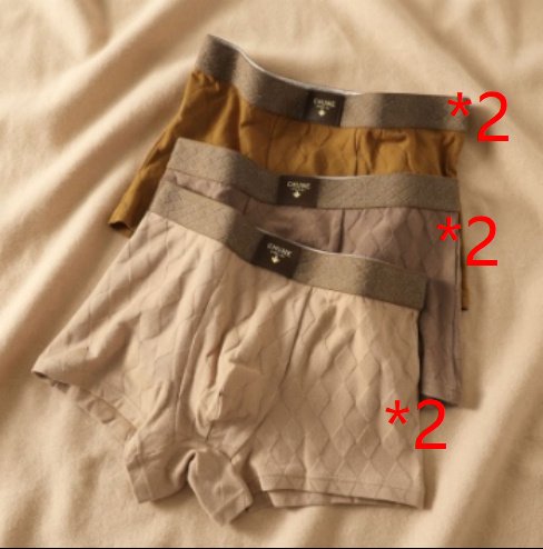 Men's Pure Cotton Boxer Briefs Breathable And Comfortable - Image 4