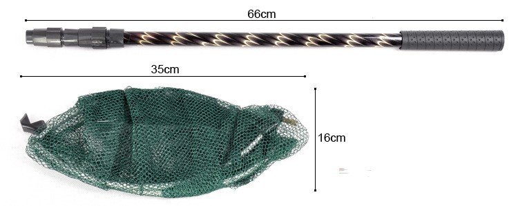 Fancy Retractable Folding Aluminum Alloy Dip Net - Image 6
