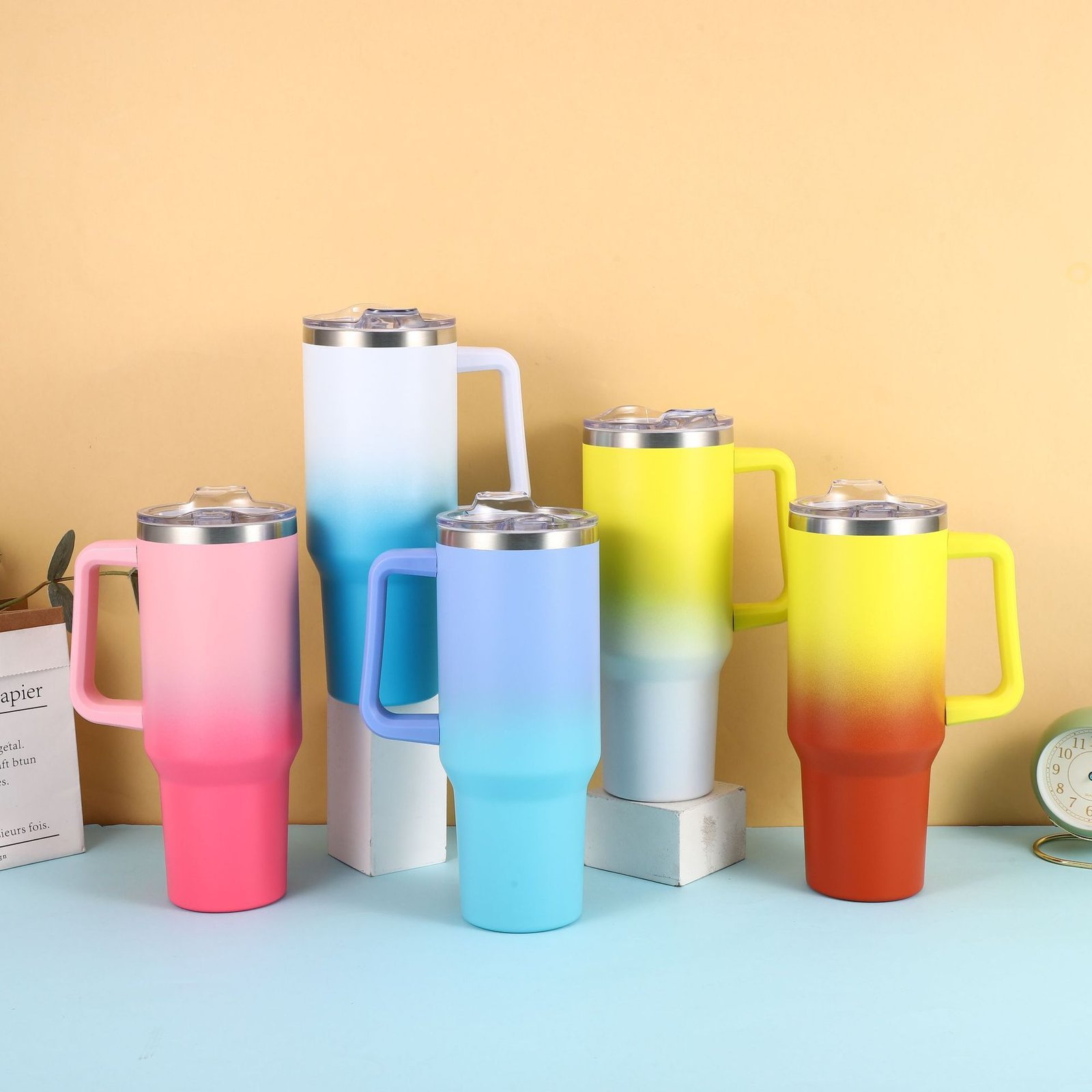 Stainless Steel Large Capacity 40oz Cup - Image 2
