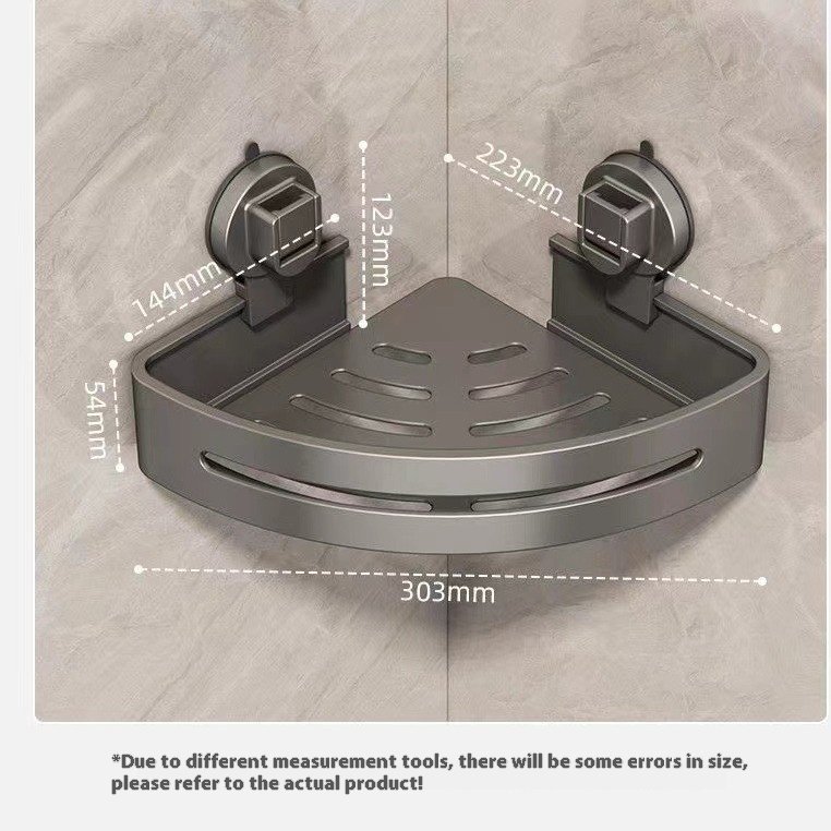 Bathroom Triangle Storage Rack Punch-free - Image 6