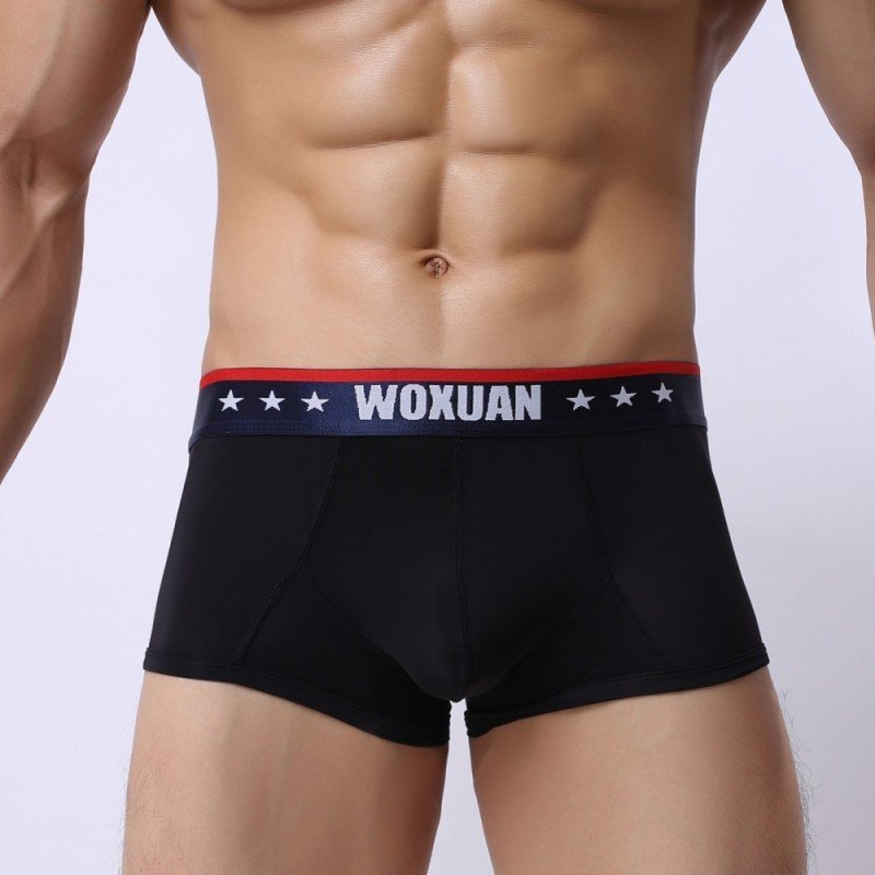 Ice Silk Men's New Boxers Ultra-thin Fashion Transparent - Image 7