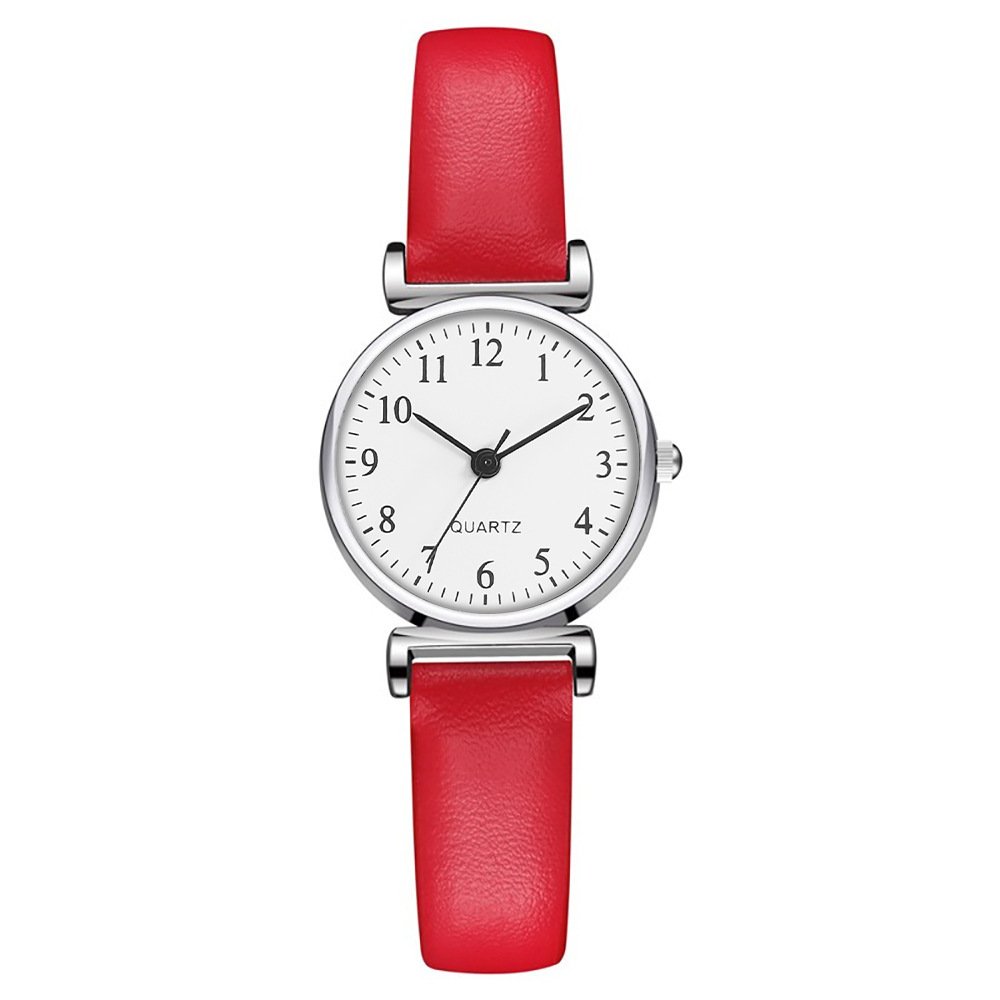 Small And Simple Temperament Student Quartz Watch With Thin Strap - Image 3
